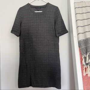 Banana Republic Grey Short Sleeve Sweater Dress
